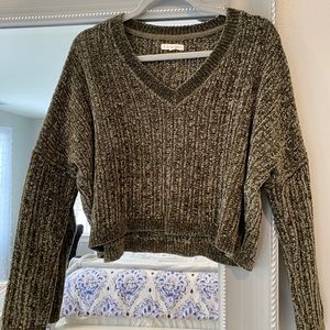 PACSUN green super soft sweater